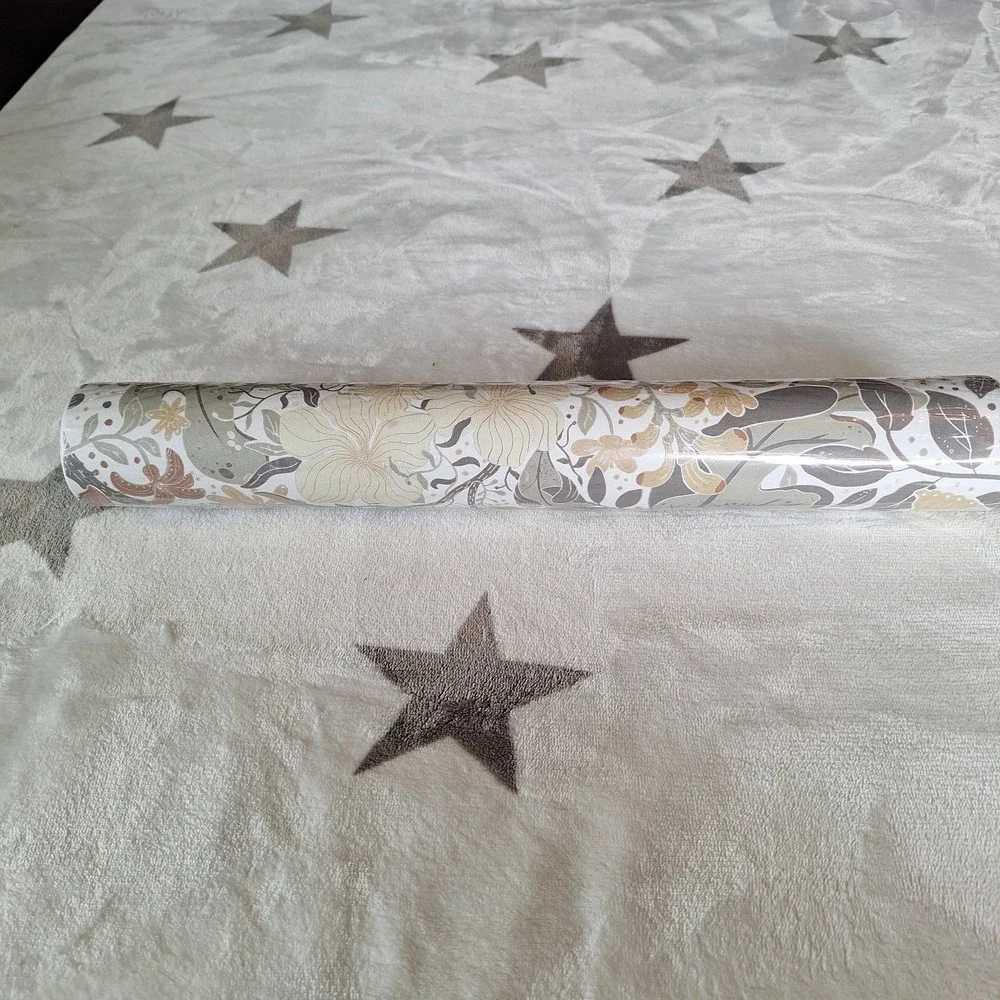 Light Green Floral Wallpaper Peel & Stick Removable Cottagecore 16.1 x 393.7